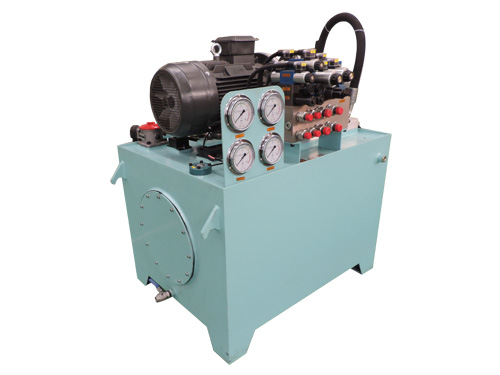 壓平圈圓液壓系統